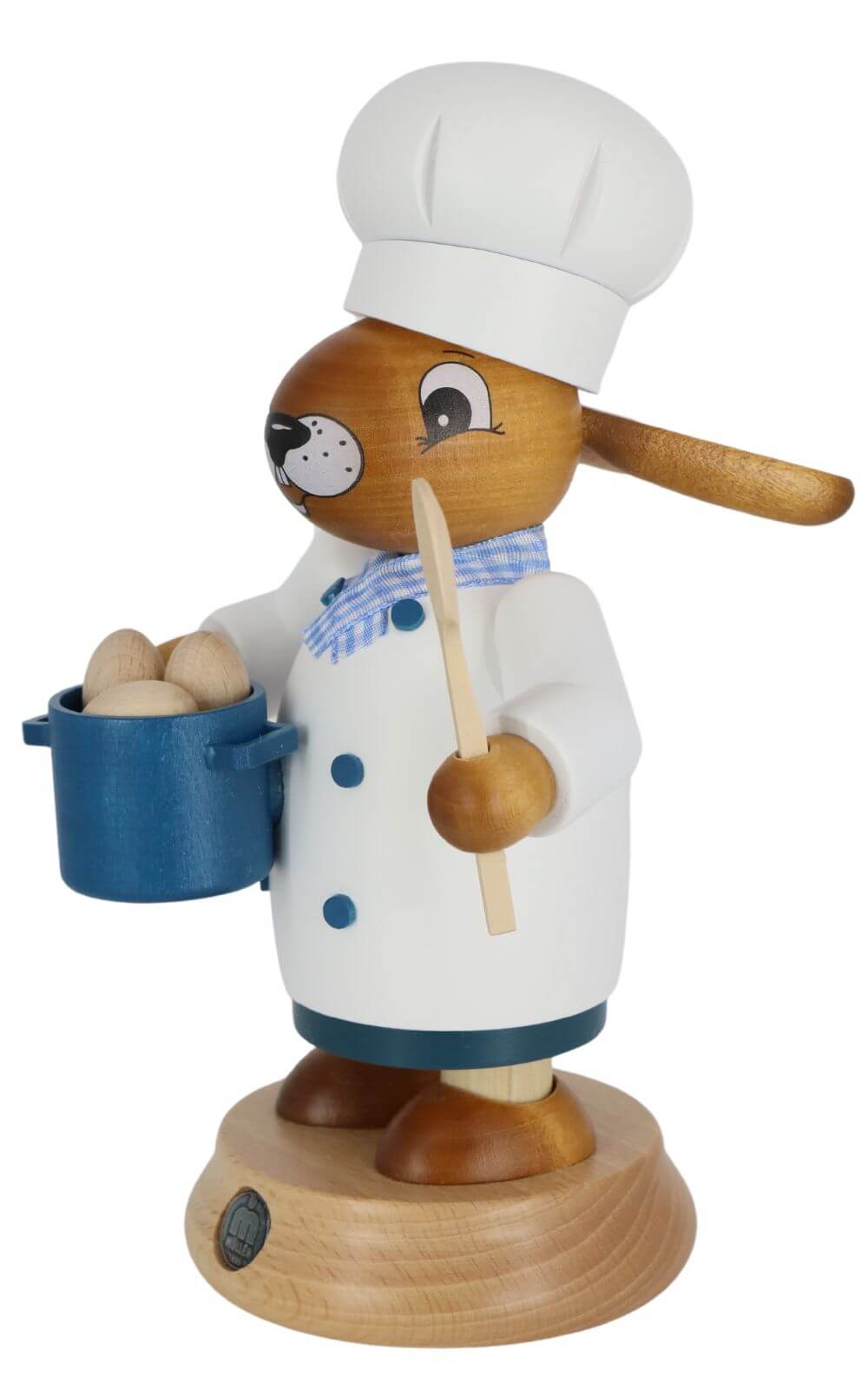 Smoking man Easter bunny cook by Müller Kleinkunst_3
