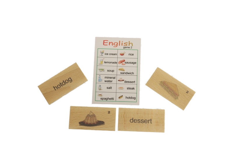English game with 24 individual games by Holzspielwaren Ebert GmbH