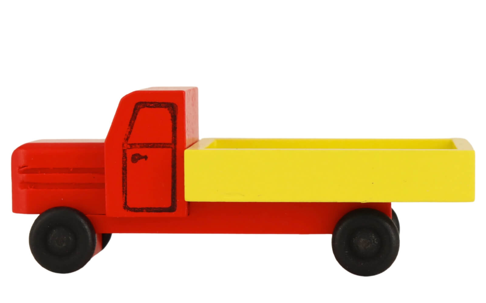 Wooden toy - Truck box van, coloured by Robbi Weber_2