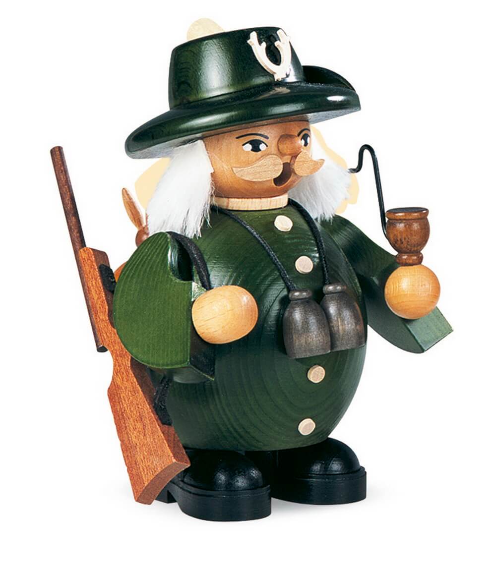 Smoking man forester from Müller Kleinkunst