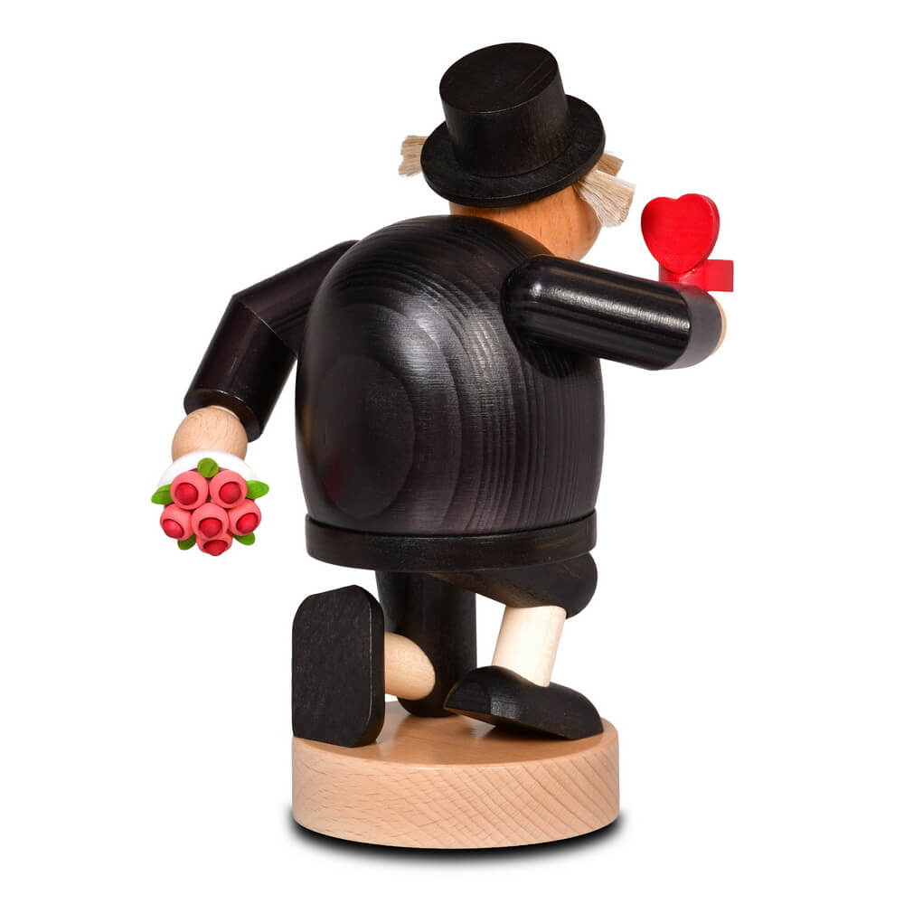 Incense Smoker Rose Cavalier, 20 cm (7.9 in) by KWO, Made in Germany_1