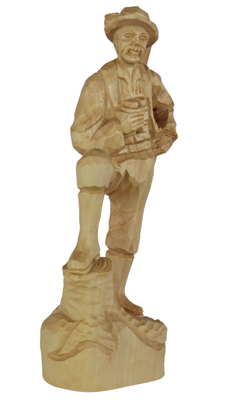 Forester, natural, 16 cm, carved by Schnitzkunst aus dem Erzgebirge_2