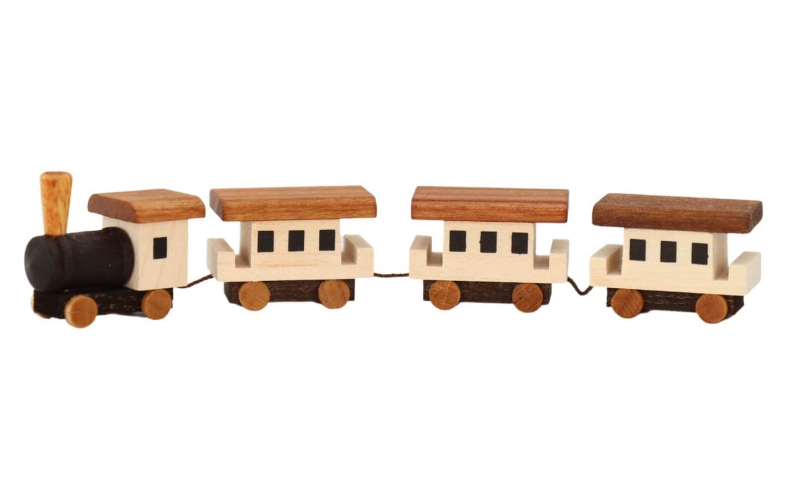 Train - mini, natural, 14 cm by Knuth Neuber