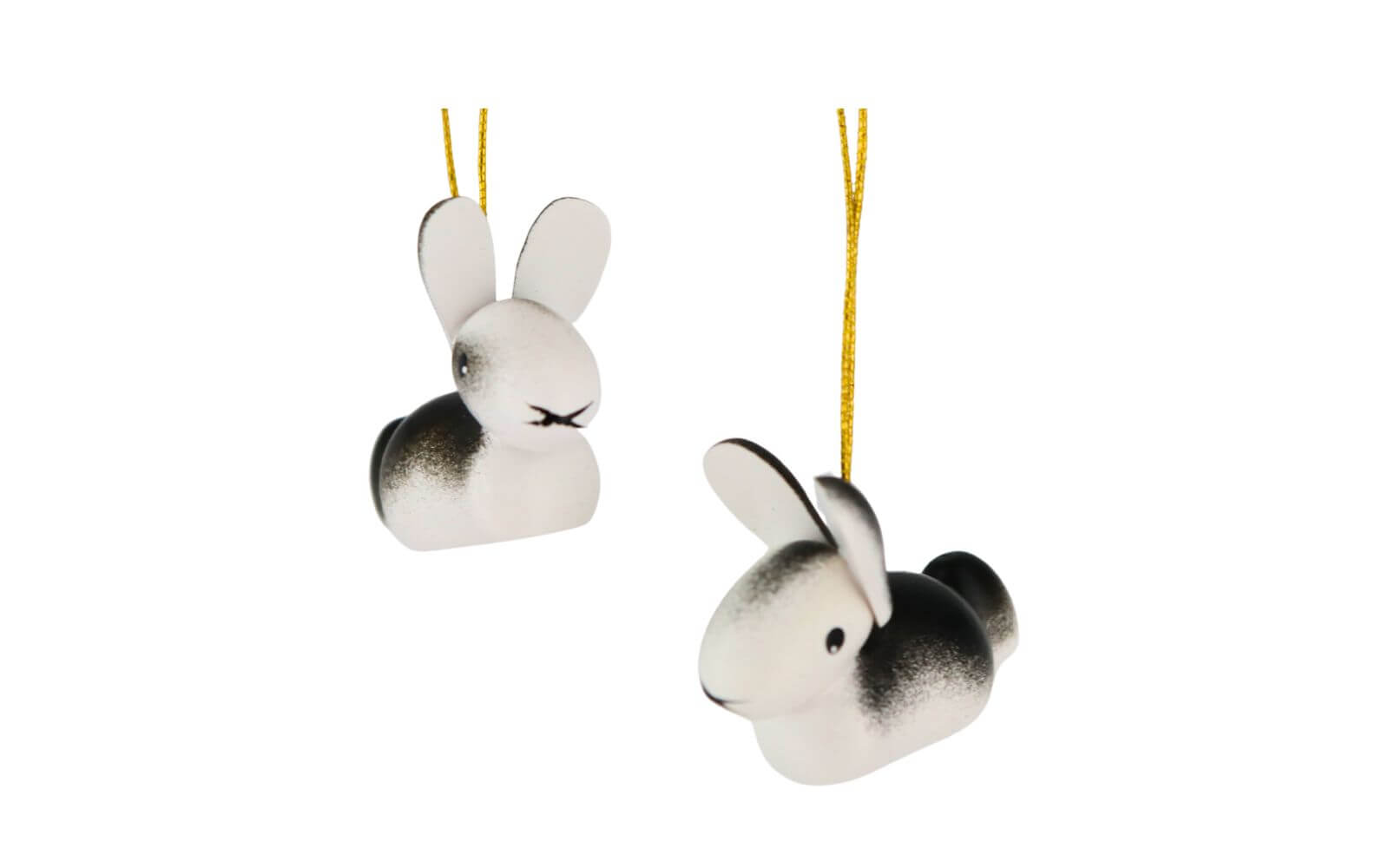 Hanging bunnies, 5 pieces, white by SEIFFEN.COM_1