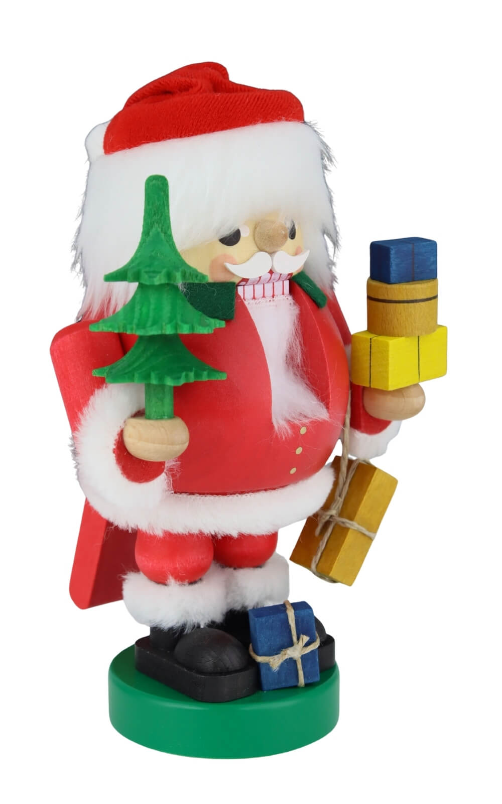 Nutcracker Santa with packages, 19 cm / 7,5 inch by Richard Glässer_2