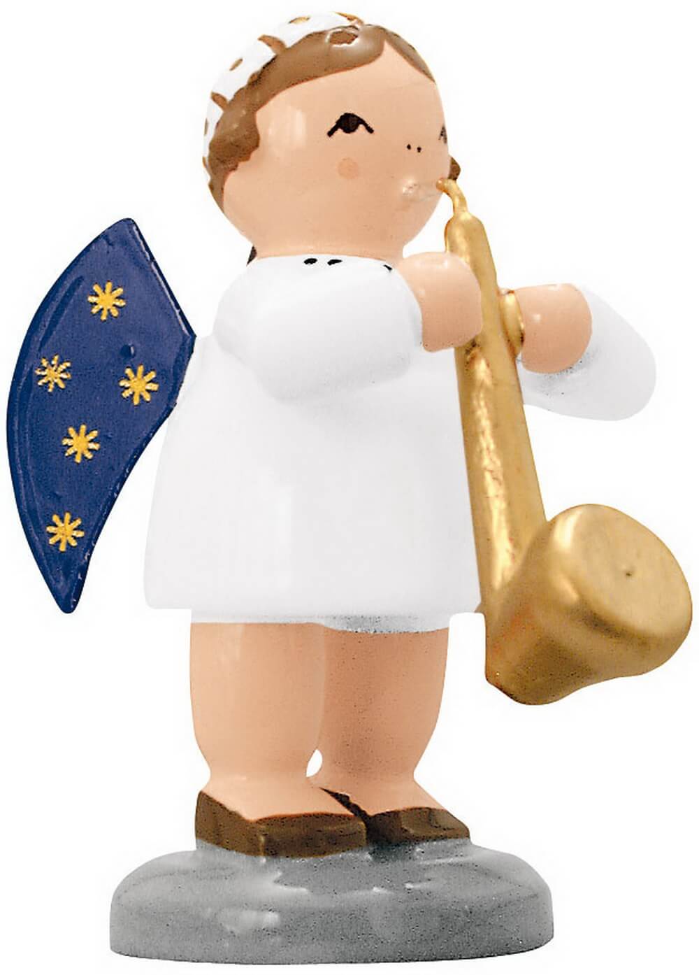 Christmas angel with saxophone, 5 cm from KWO