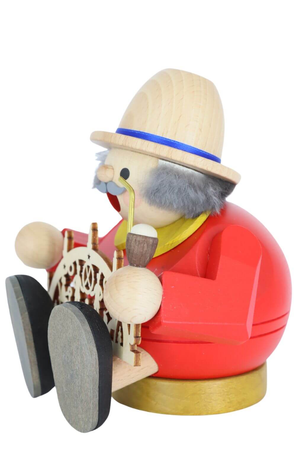 Räuchermann - Kugelräuchermännchen mit Schwibbogen von Richard Glässer_2