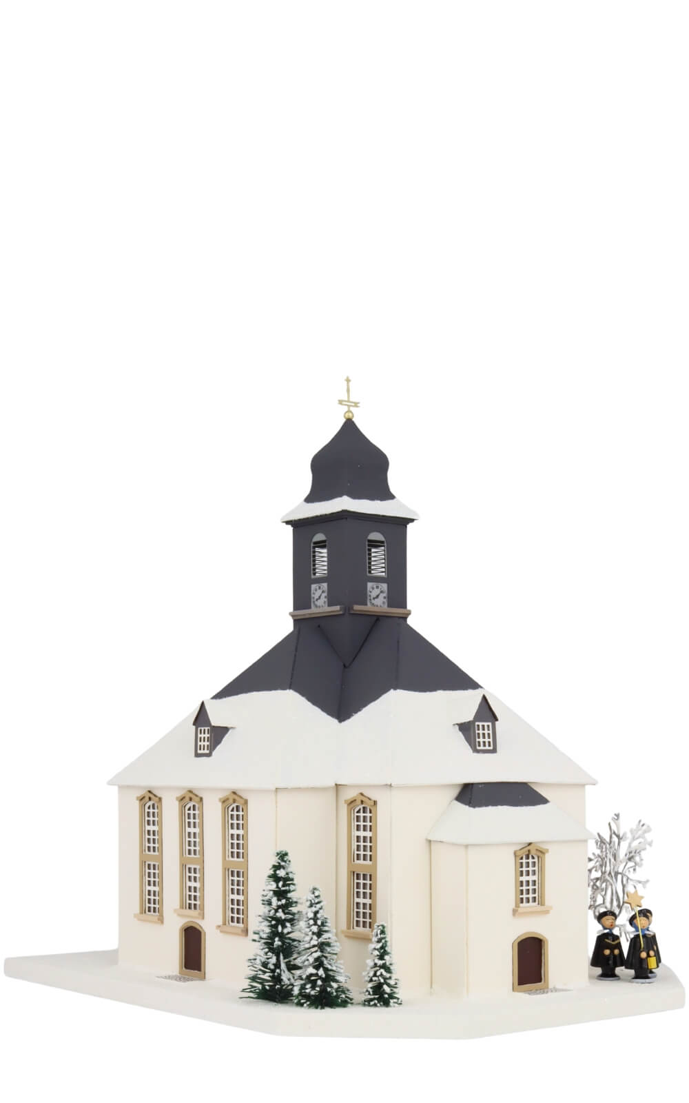 George-Bähr Church in Forcheim - Christmas Light House by Uhlig, Made in Germany_4