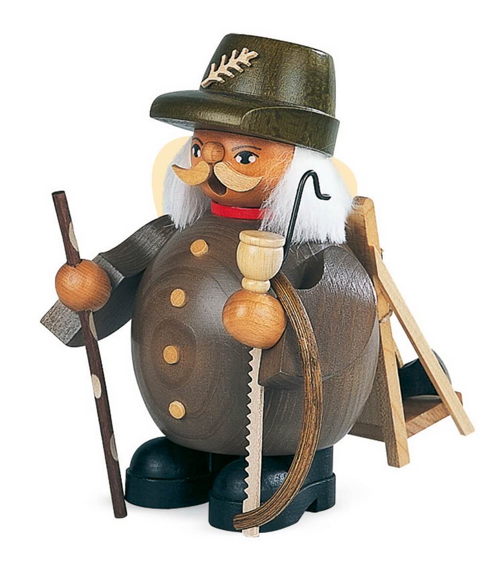 Smoking man lumberjack from Müller Kleinkunst picture 1
