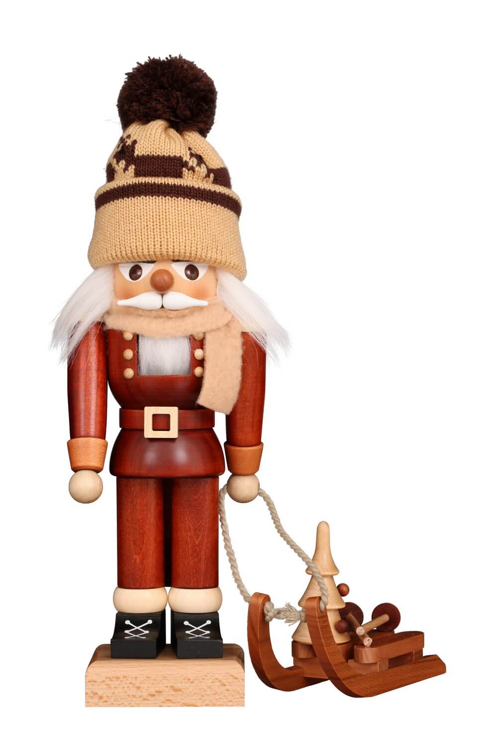 Nutcracker Luger, 30 cm in natural by Christian Ulbricht