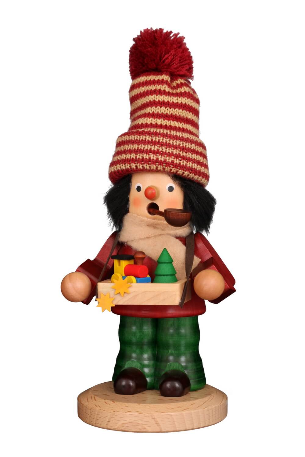 Smoking man toy dealer, 23 cm by Christian Ulbricht