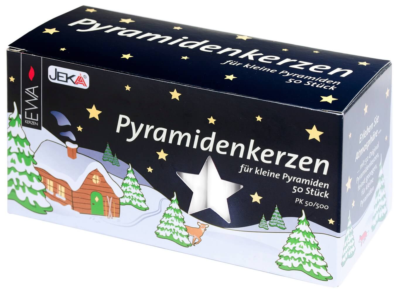 German Christmas Pyramid Candles