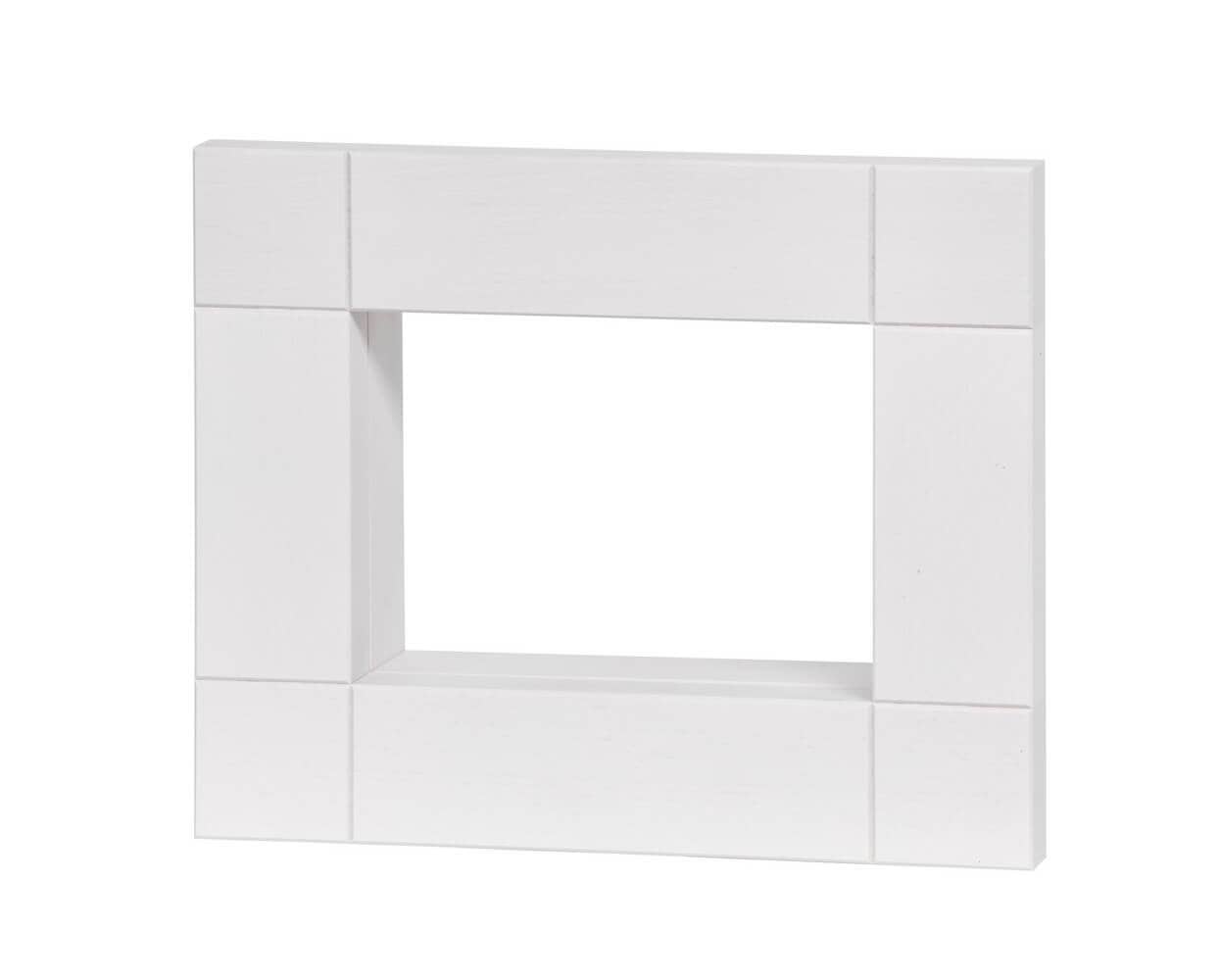 Frame for smoking man edge stool, white glazed of KWO