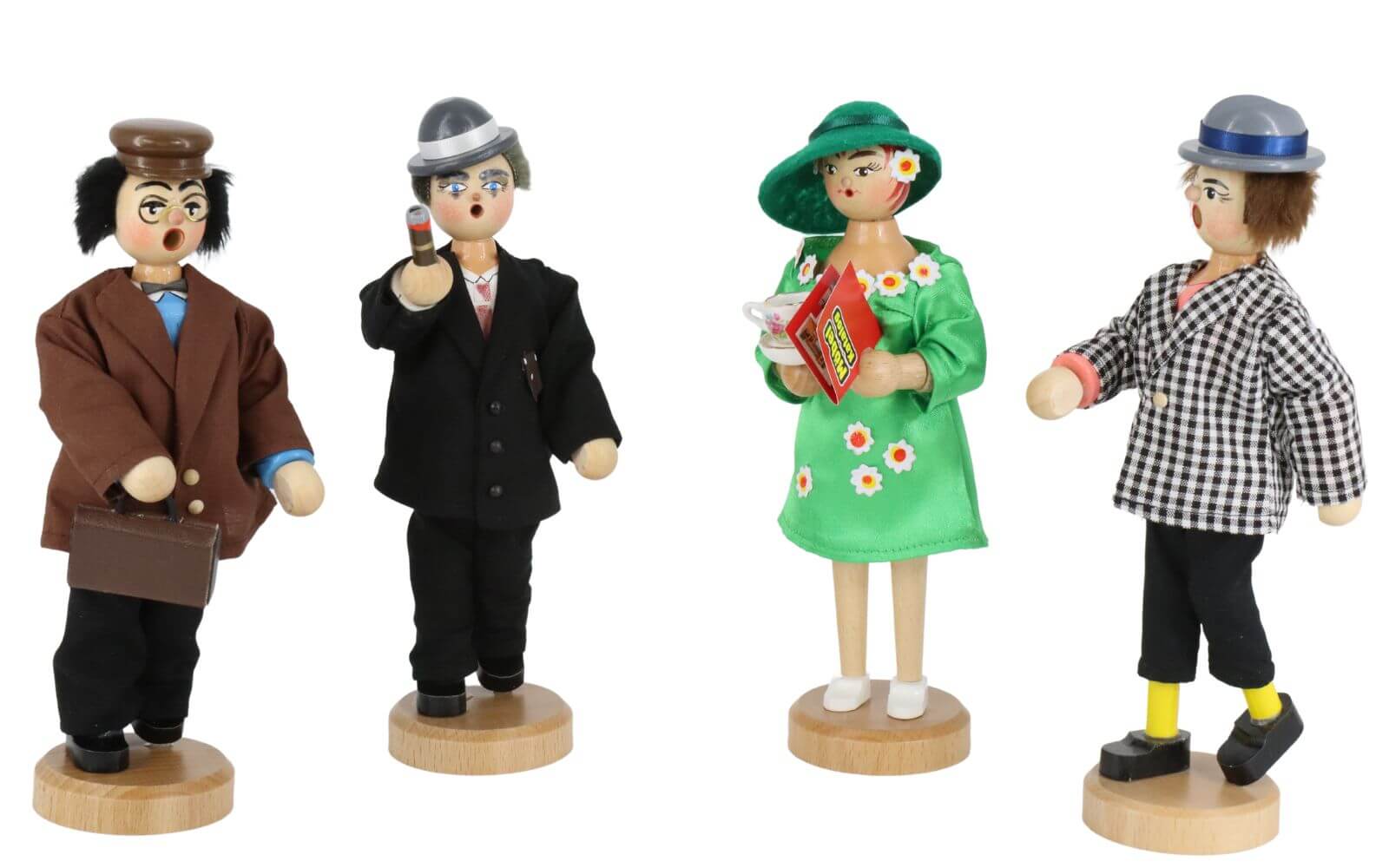 Olsen Gang German Incense Smoker Egon, Benny, Kjeld, Yvonne