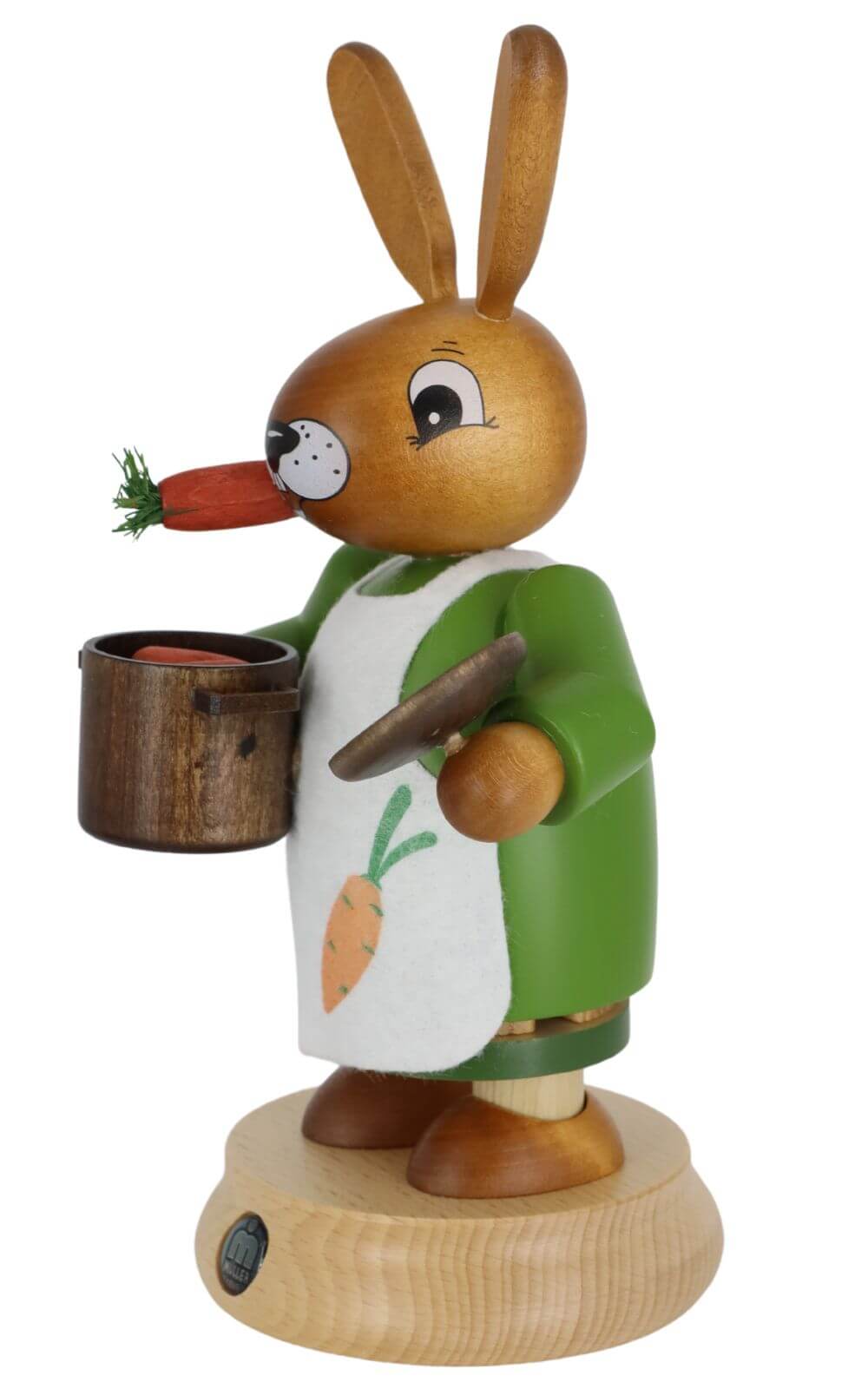 Smoking man Easter bunny rabbit woman by Müller Kleinkunst_3
