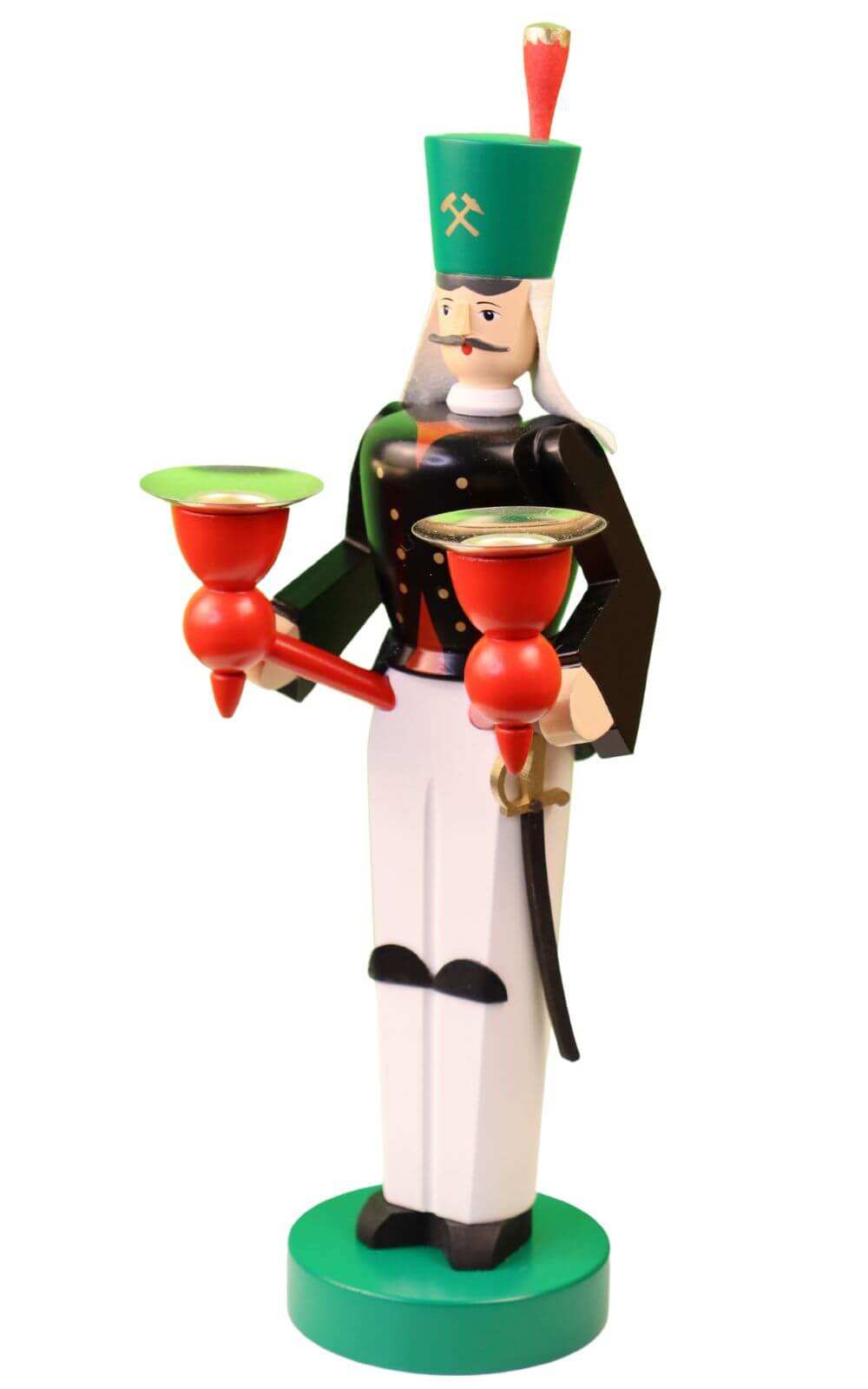 Miner for wax candles, 26 cm, colored by Richard Glässer_1