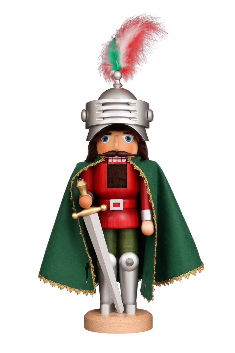 Nutcracker Sir Galahad, colored, 50 cm by Christian Ulbricht