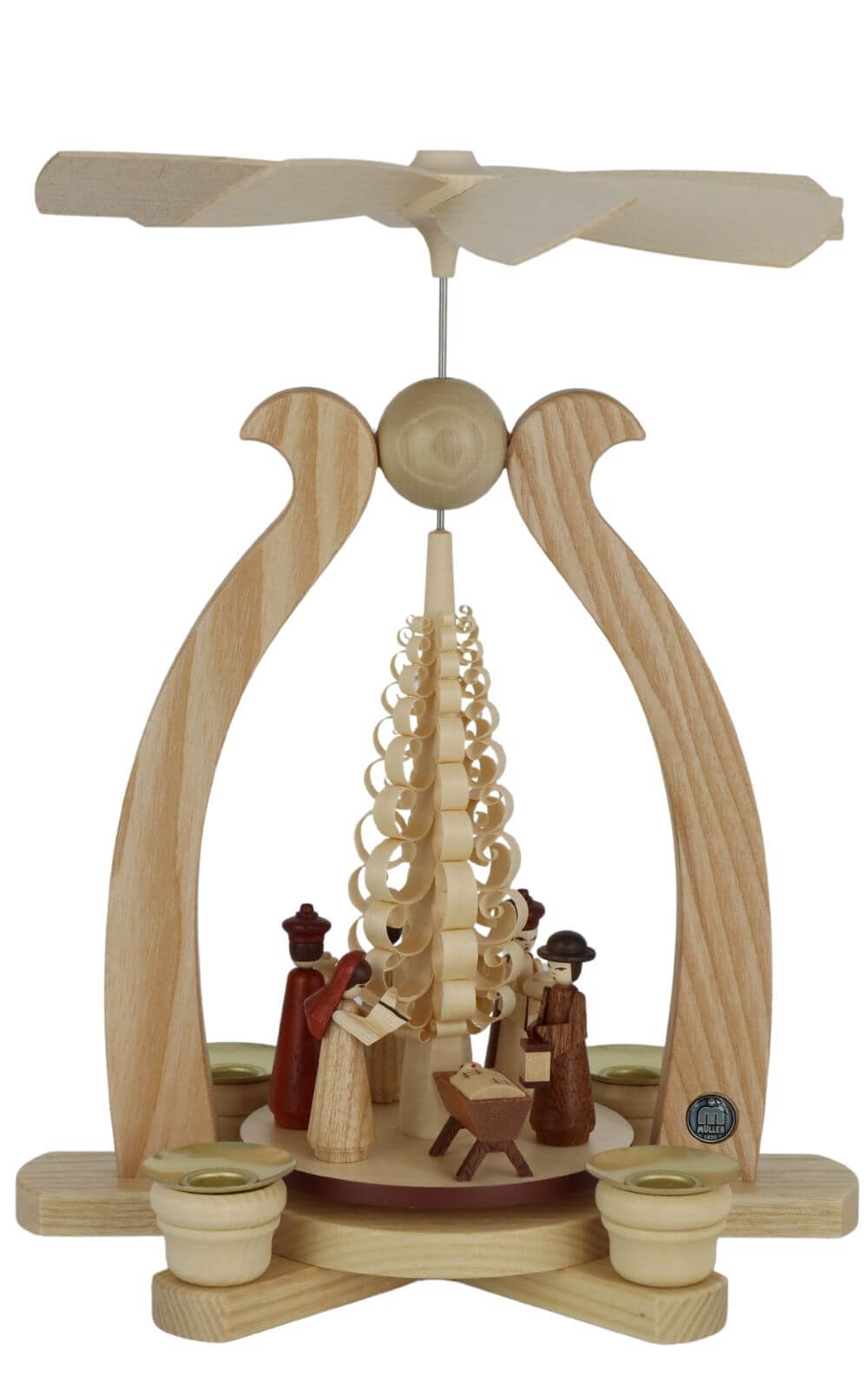 Arched pyramid Nativity, 29 cm by Müller Kleinkunst_1