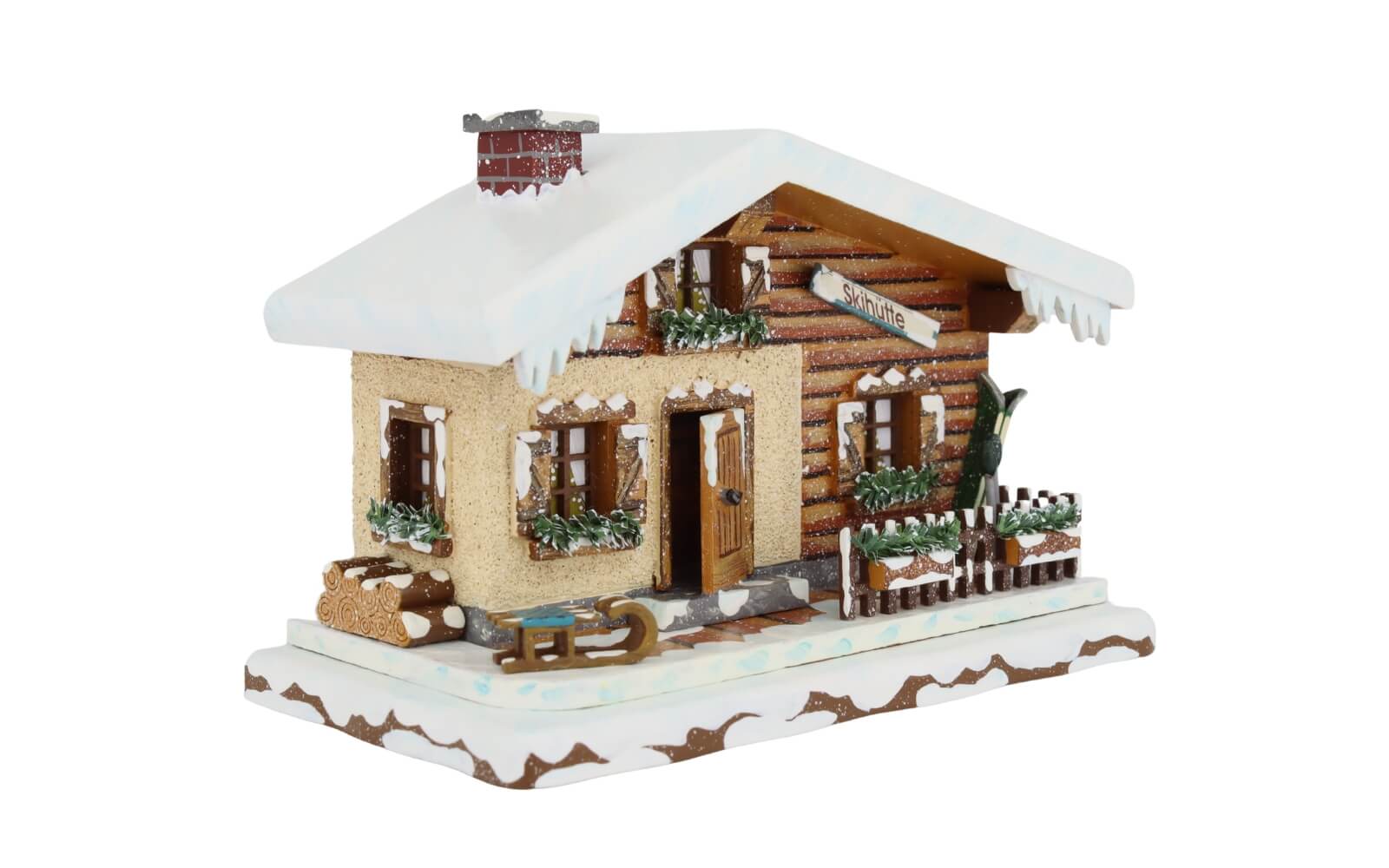 light house ski hut by Hubrig Volkskunst