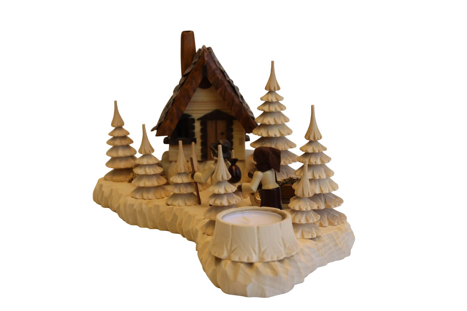 Smokehouse gamekeeper hut with game feeder by A.Lahl_2