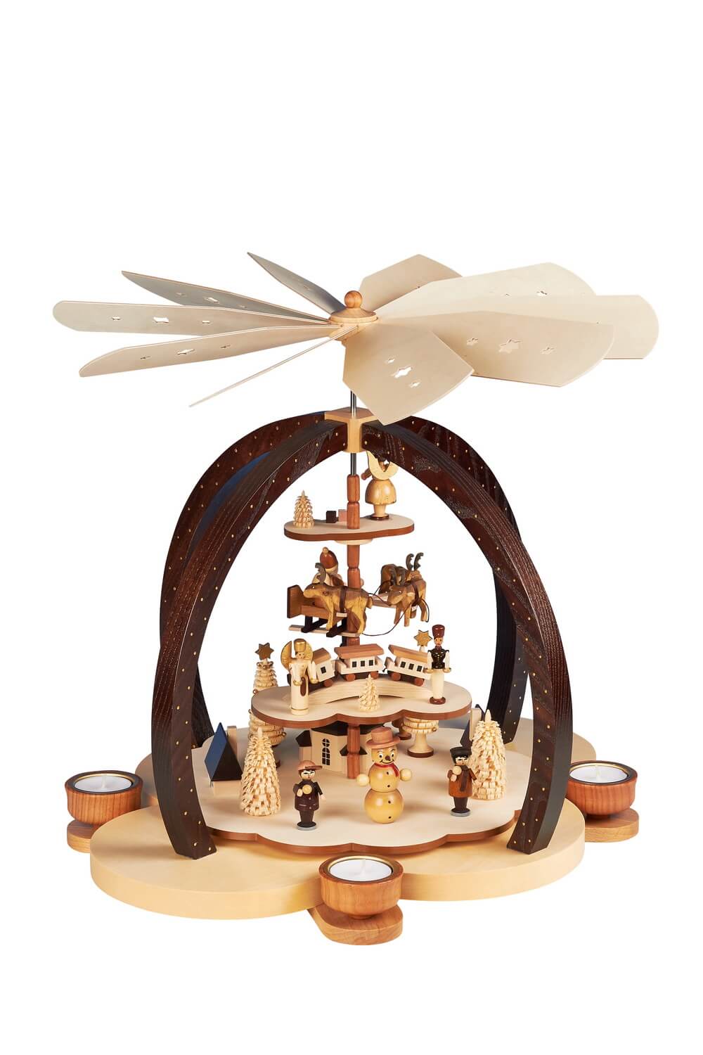 Christmas pyramid cloud magic by Knuth Neuber
