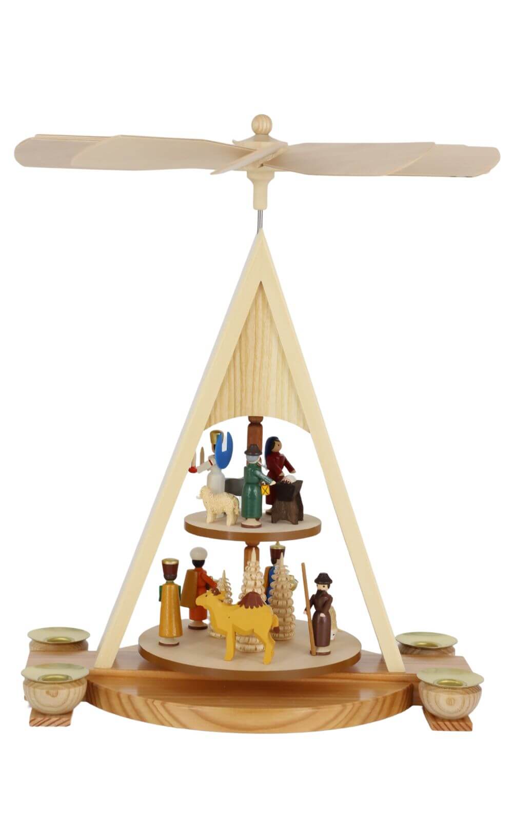 Christmas pyramid Holy Family 2-storey by Knuth Neuber_2