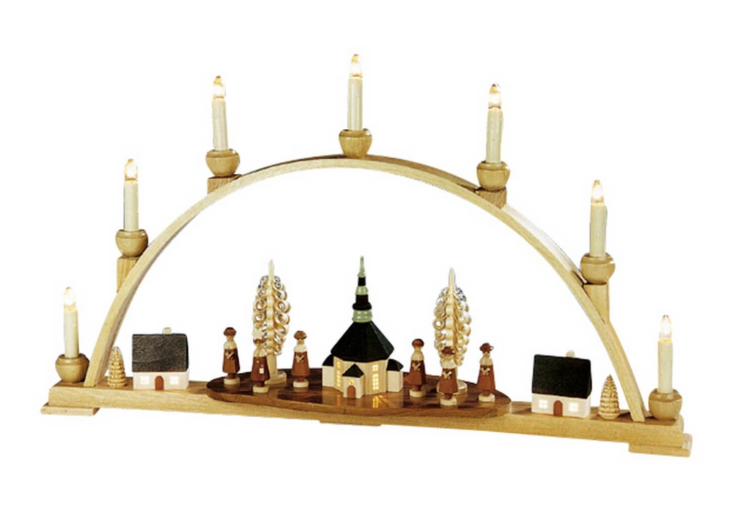 Candle arch Seiffen church, 63 cm by Knuth Neuber_picture1
