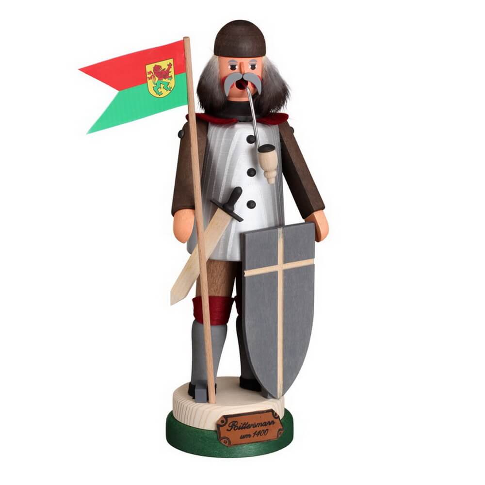 Smoking man knight around 1400 by Karl Werner