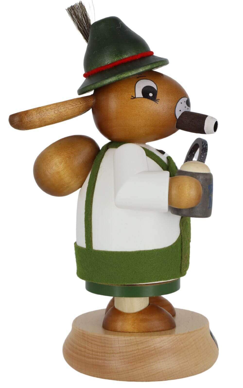 Smoking man Easter bunny Bavarian by Müller Kleinkunst_2