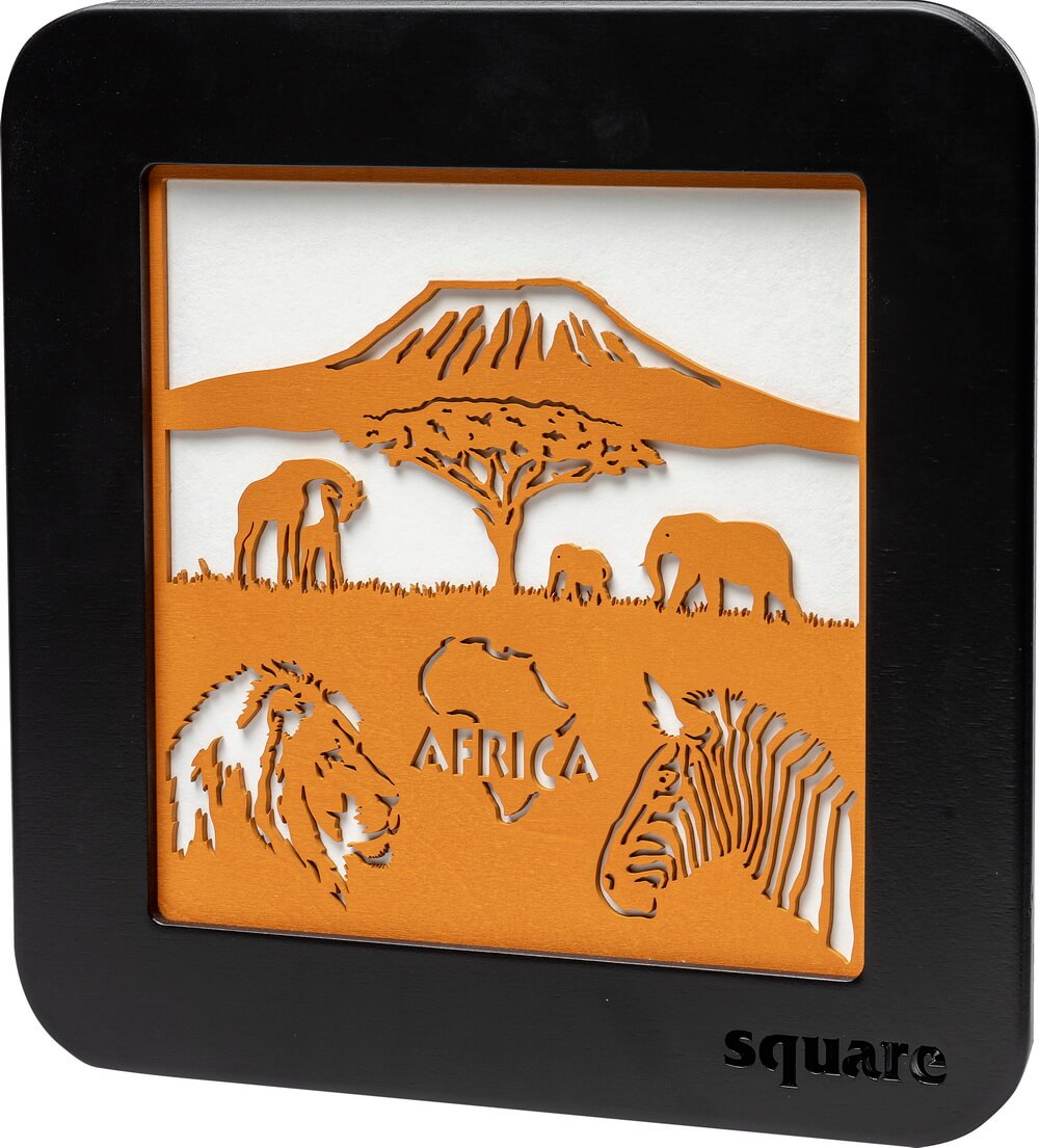 LED mural Square Africa, 29 cm by Weigla_2