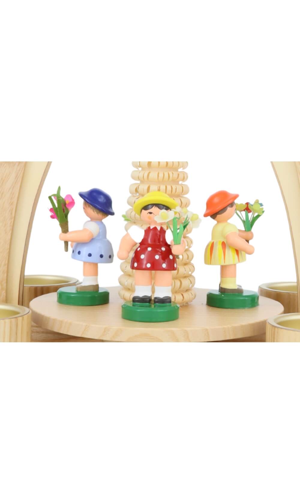 Spring pyramid with 4 flower children by Figurenland Uhlig GmbH_3