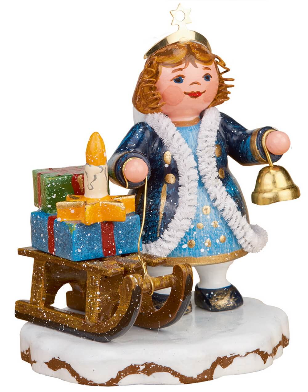 Winter Child Kling Glöckchen by Hubrig Folk Art