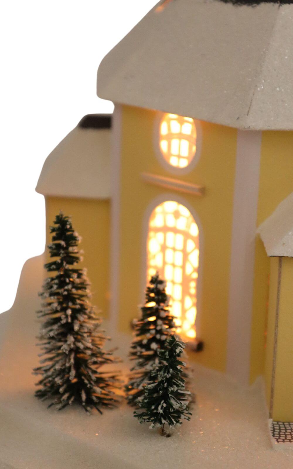 House of lights Seiffen church, 42 cm by Birgit Uhlig_4