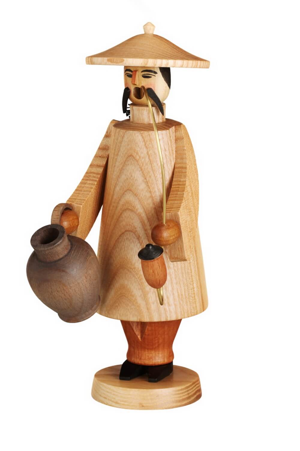 Smoking man Chinese, 18 cm by Jan Stephani