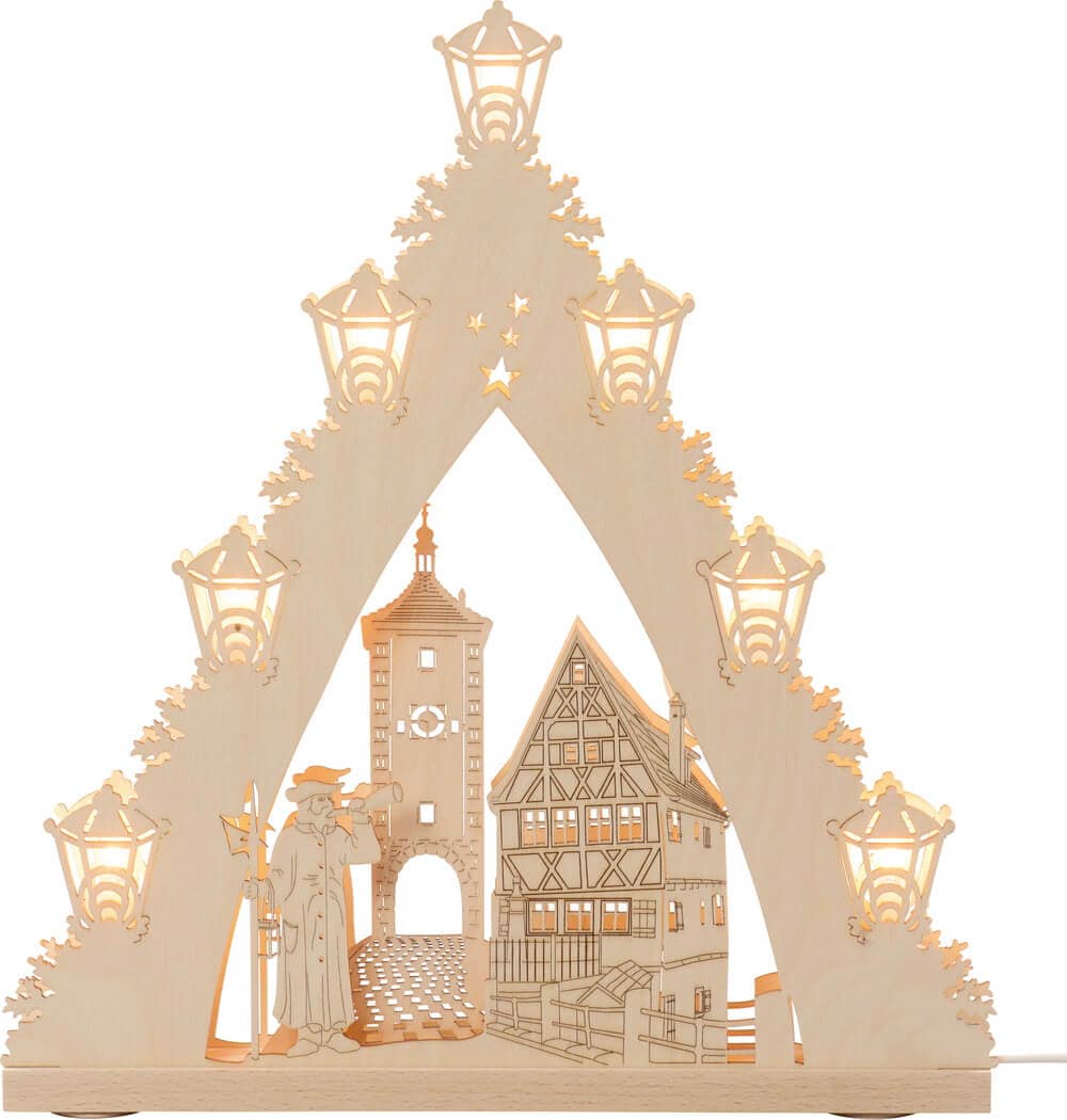 LED light spike Rothenburg ob der Tauber from Weigla