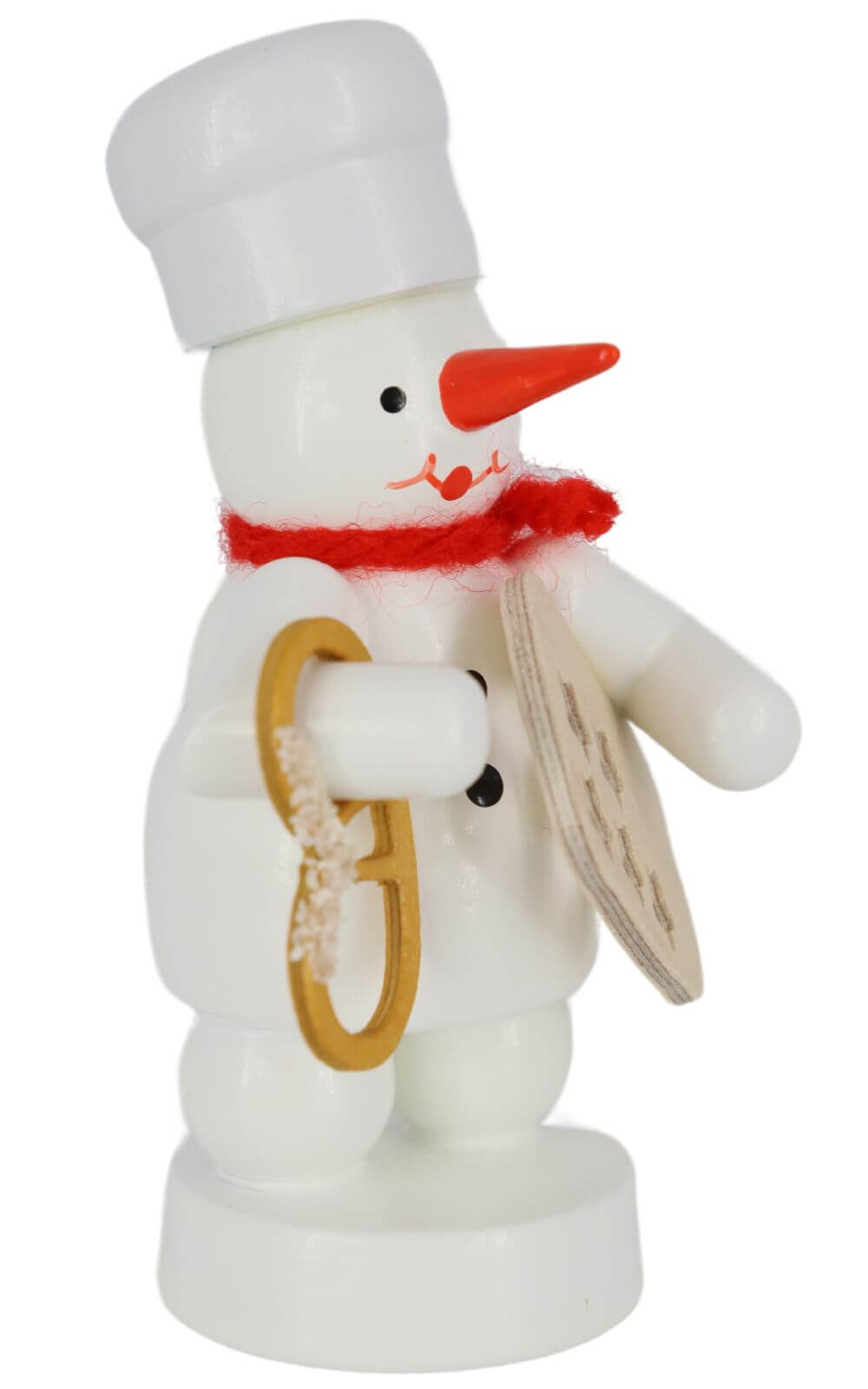 Snowman baker with pretzel and star shape, 8 cm by Volker Zenker_2