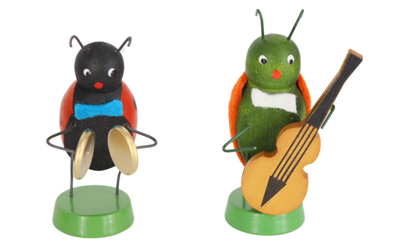 Spring band with 4 beetle musicians, 7 cm by Volker Zenker_2