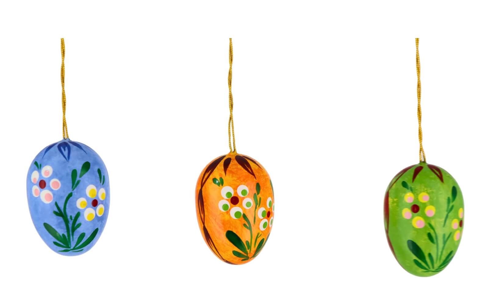 Easter Eggs with flowers, 6 parts_1