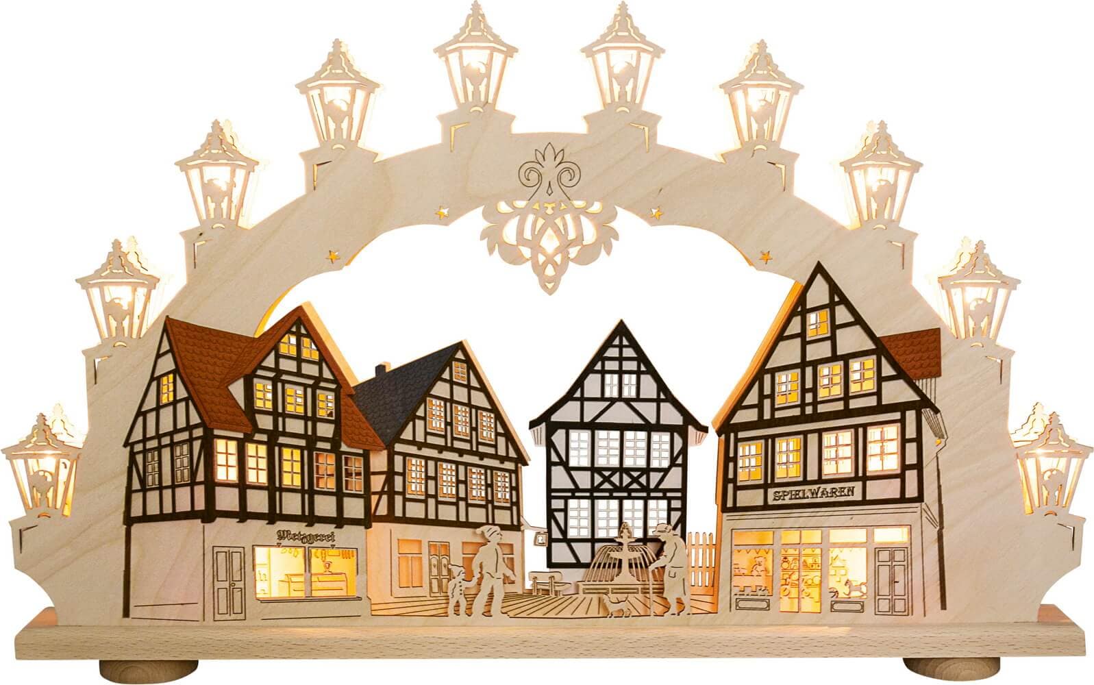 LED Candle Arch Old Town, 66 cm from Weigla_pic1