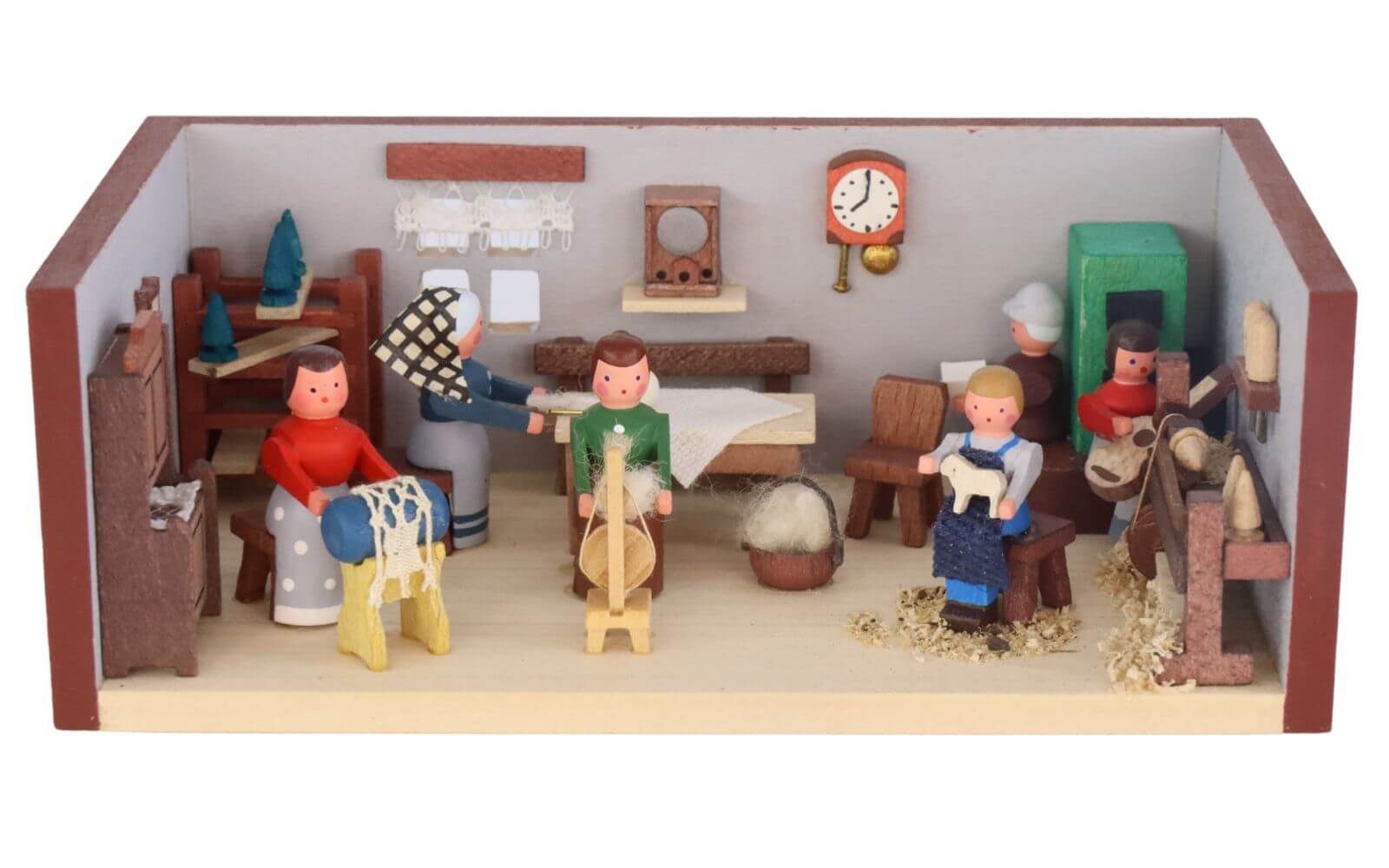 Miniature room Hutzenstube by Gunter Flath