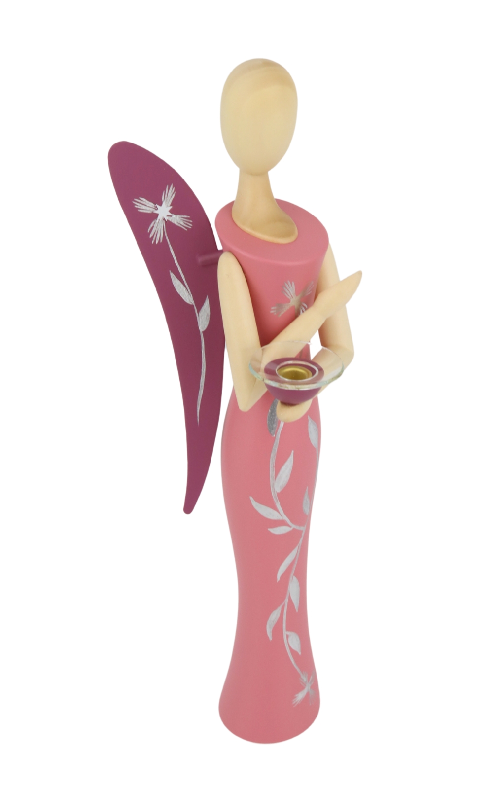 Angel - Sternkopf Sweet Romance, standing, 25 cm by Holzkunst Gahlenz_2