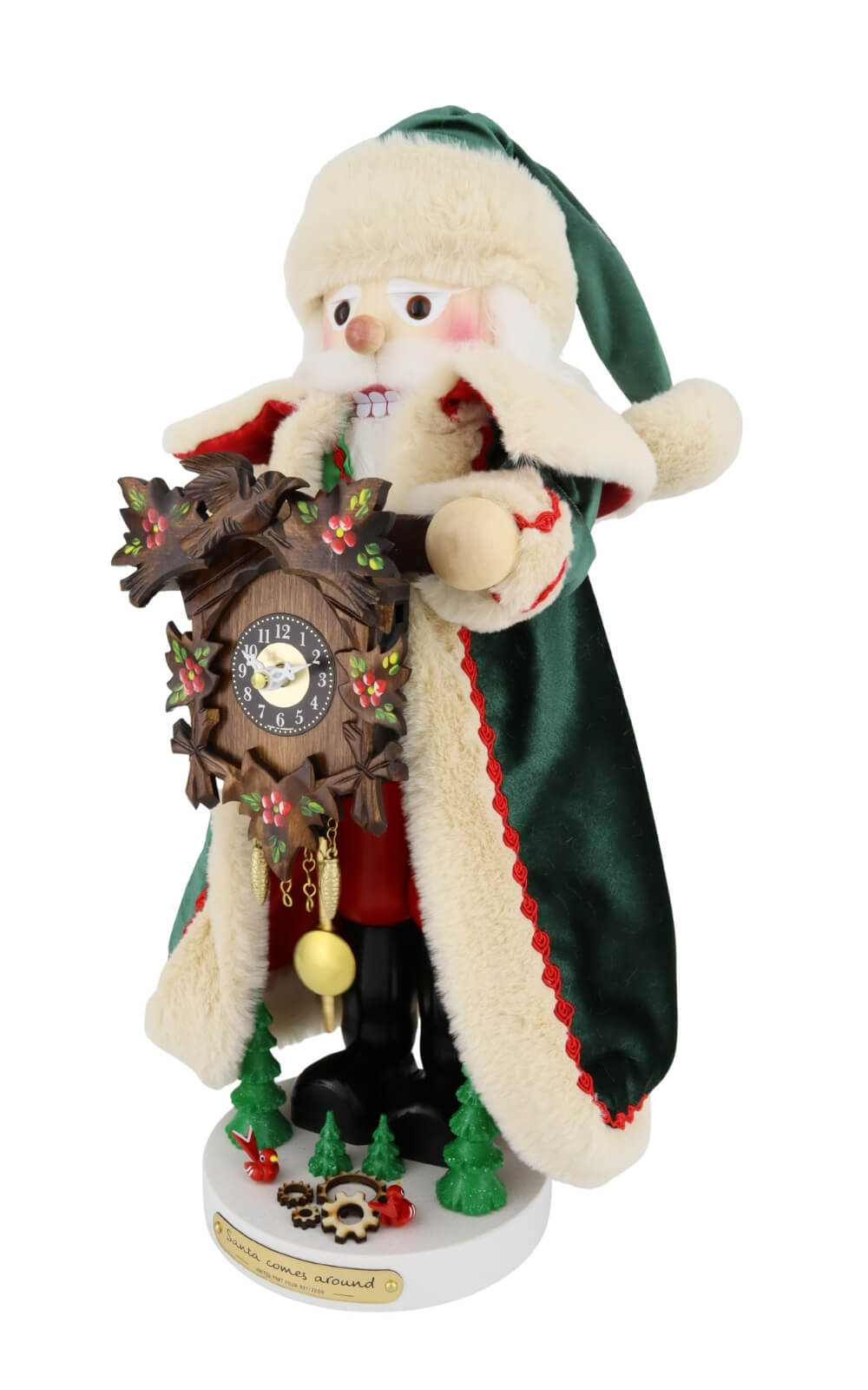 Nutcracker SANTA COMES AROUND - Part 4 by Steinbach, 42 cm / 16.5 inch_2