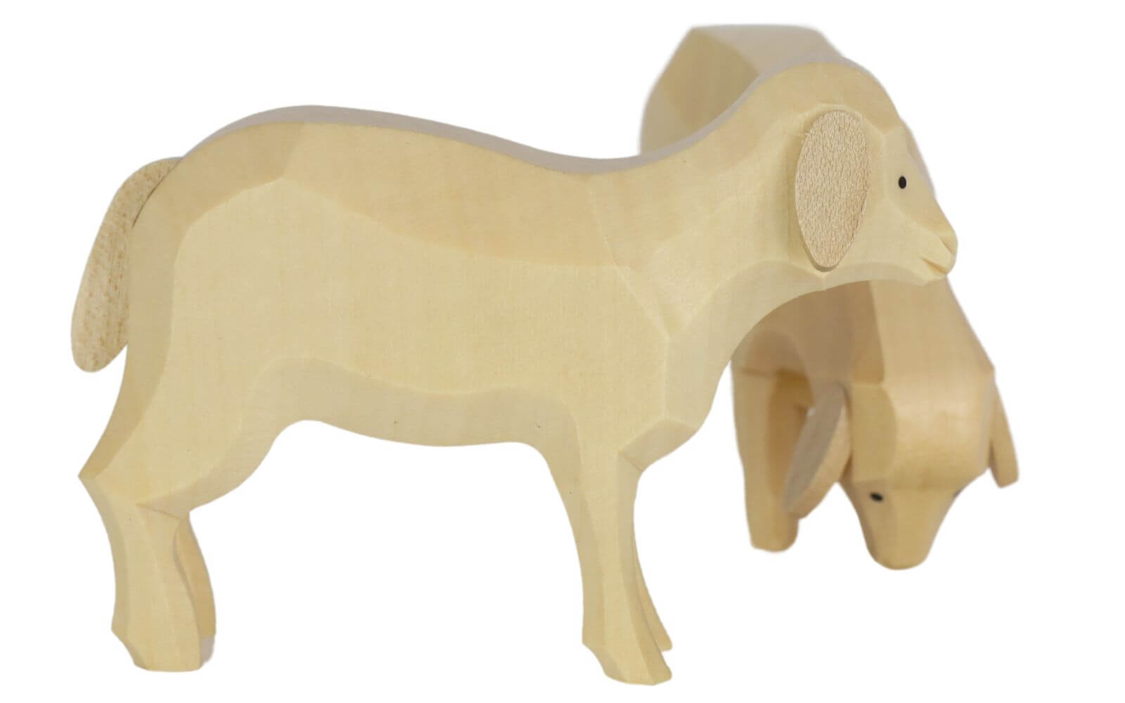 2 sheep, hand-carved by Müller Kleinkunst_3
