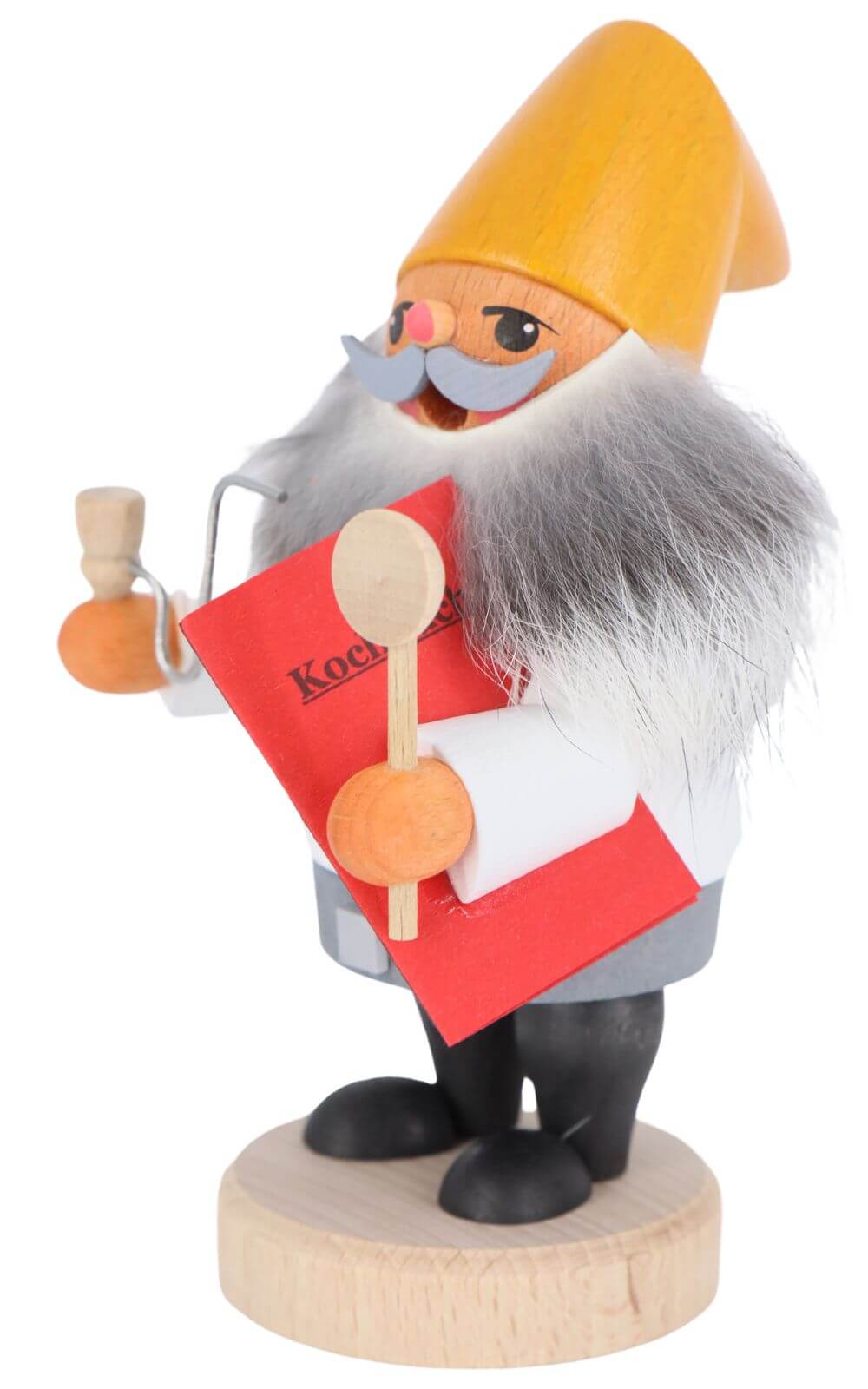 Räuchermännchen Zwerg mit Kochbuch von Karl Werner_2