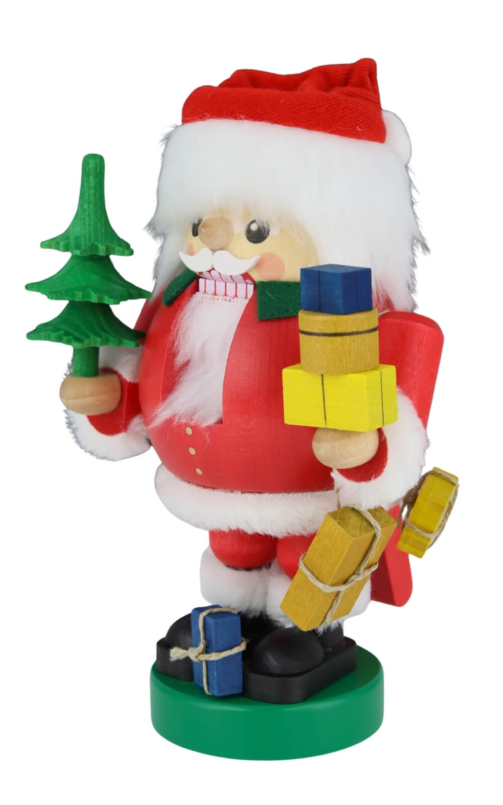 Nutcracker Santa with packages, 19 cm / 7,5 inch by Richard Glässer_3