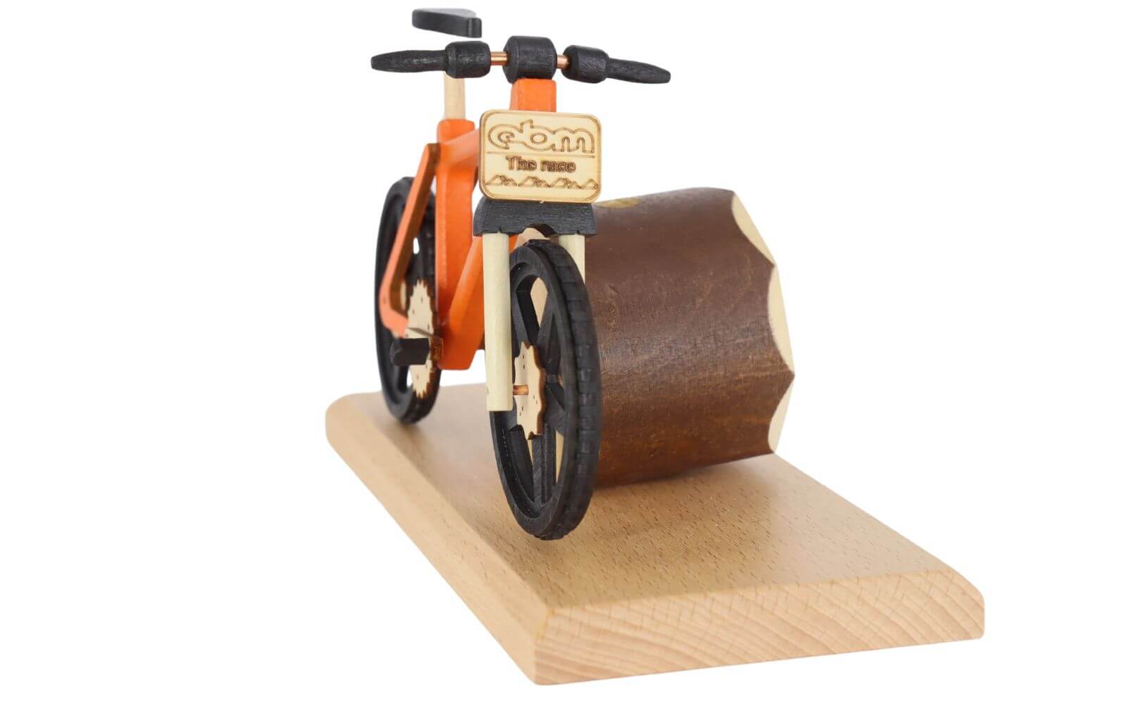 Smoking man - Smoking bike EBM Edition, orange by Gerd Hofmann_3