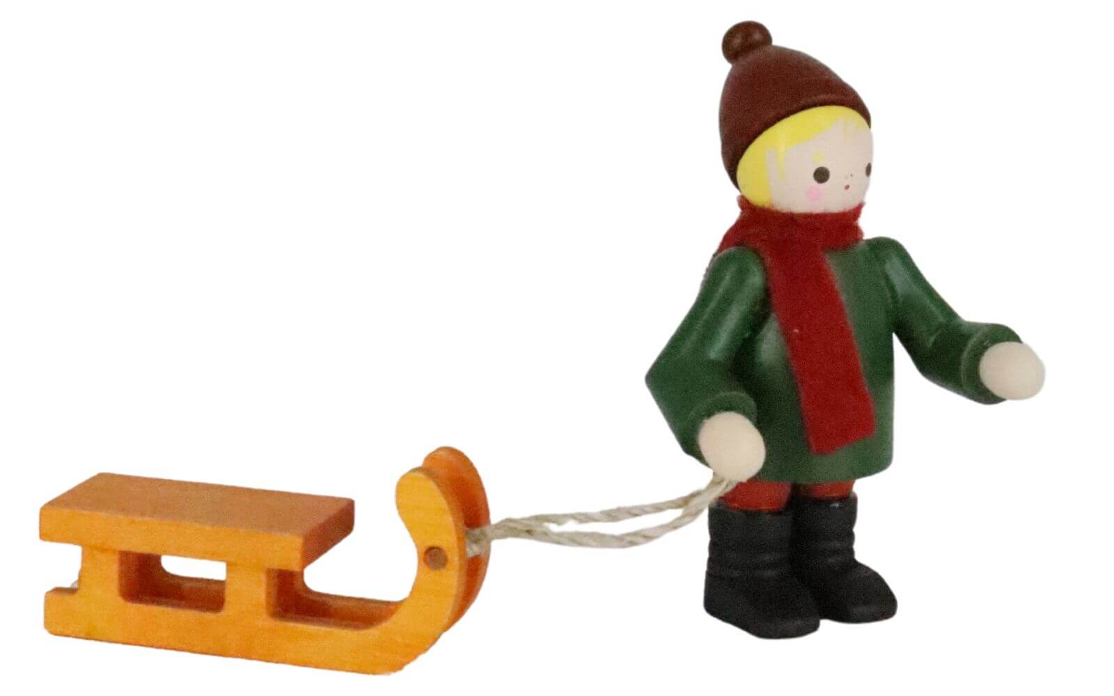 Sledge child, 5 cm by Romy Thiel_2