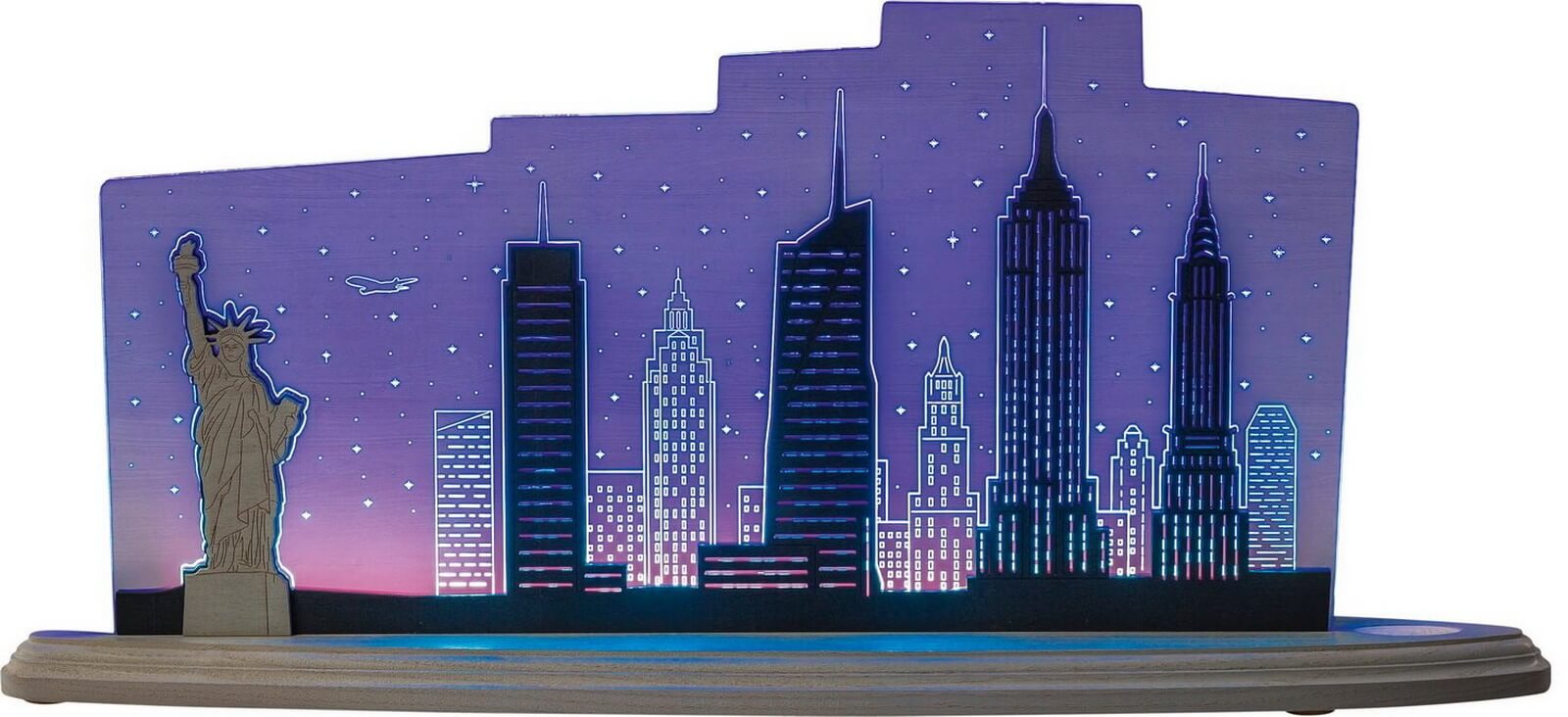 LED motif light New York from Weigla