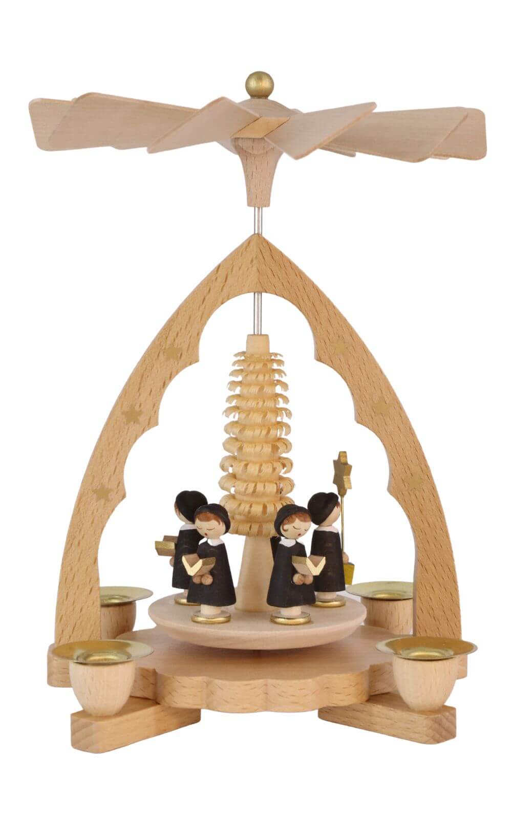 Christmas pyramid Kurrende, 19 cm by Richard Glässer_pic2