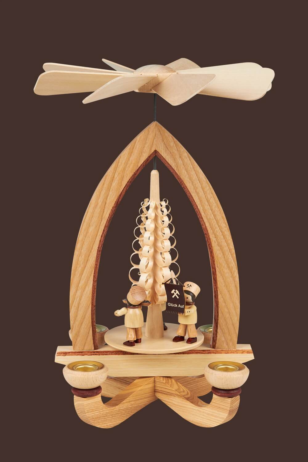 Christmas pyramid miners parade, 28 cm by Heinz Lorenz_2